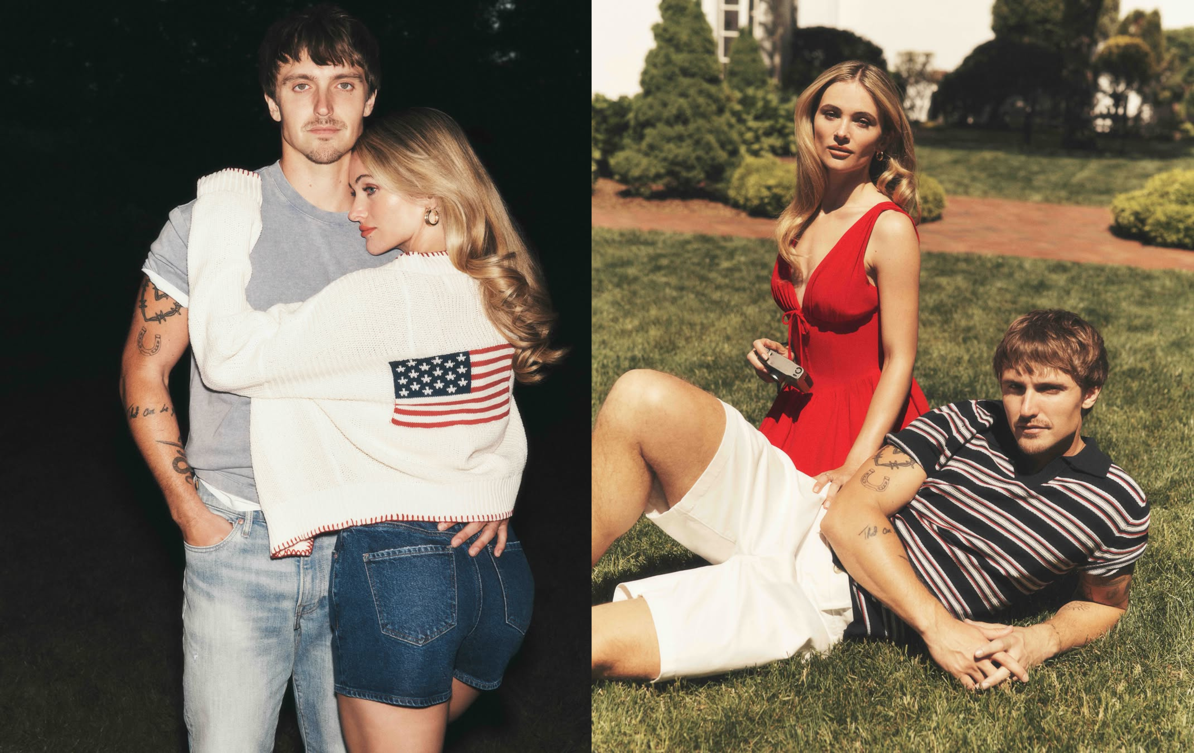 Express Ignites “Hot American Summer” Campaign Starring Hart Denton and Elysée Sanvillé